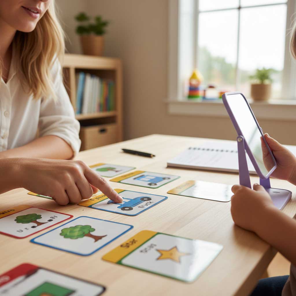 Speech Therapy session