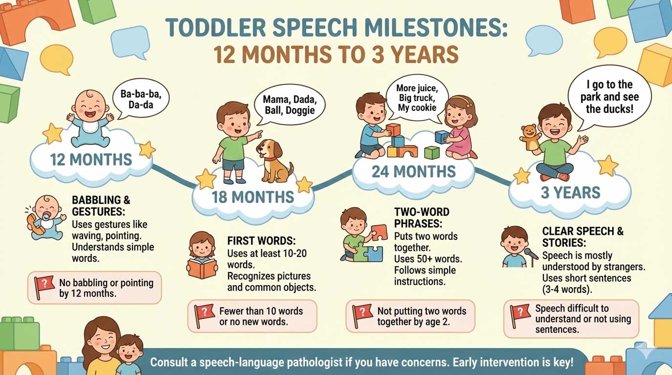 Milestone Timeline for Toddler Speech Development