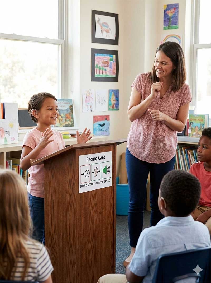 stuttering / fluency therapy